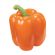 Greenhouse orange pepper