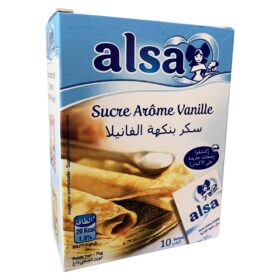 Sucre arôme vanille - Alsa - 10 sachets