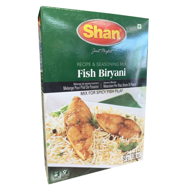 Mélange d’assaisonnement Biryani au poisson - Shan - 50 g