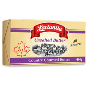 Beurre non salé - Lactantia - 454 g