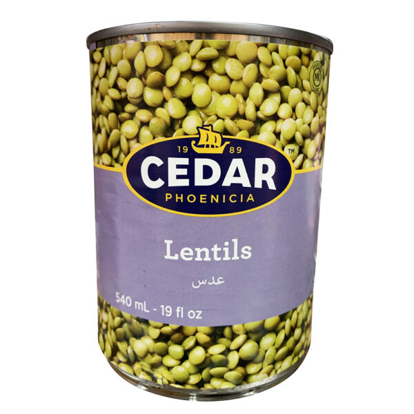 Lentilles - Cedar - 540 ml