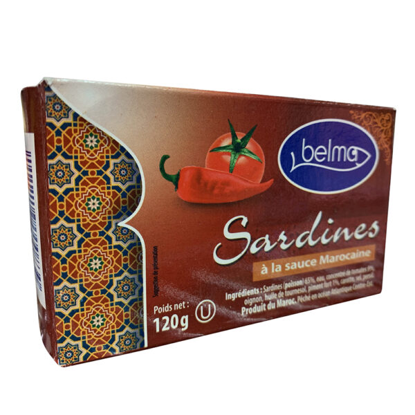 Sardines à la sauce marocaine - Belma - 120 g