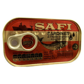 Sardines à l'huile végétale - Safi - 125 g
