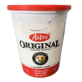 Yogourt vanille sans gélatine - Astro - 650 g -