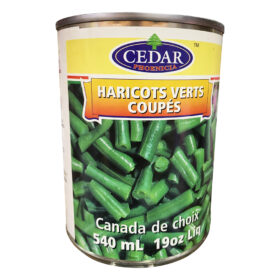 Haricots verts coupés - Cedar - 540 ml