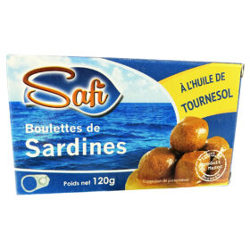 Boulettes de sardines, huile de tournesol - Safi - 120 g