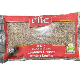 Lentilles brunes - Clic - 907 g