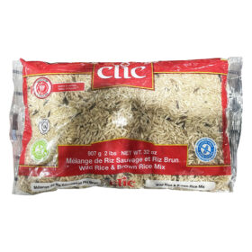 Mélange de riz sauvage et riz brun - Clic - 907 g