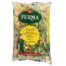 Mélange de végétaux congelés - Ferma - 750 g