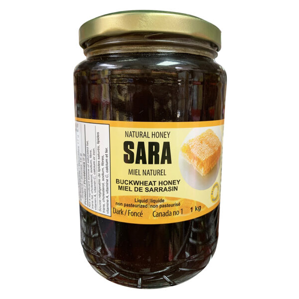 Miel naturel Sarrasin - Sara - 1 Kg