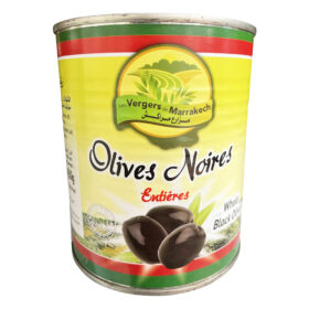 Olives noires entières - Les Vergers de Marrakech - 850 g