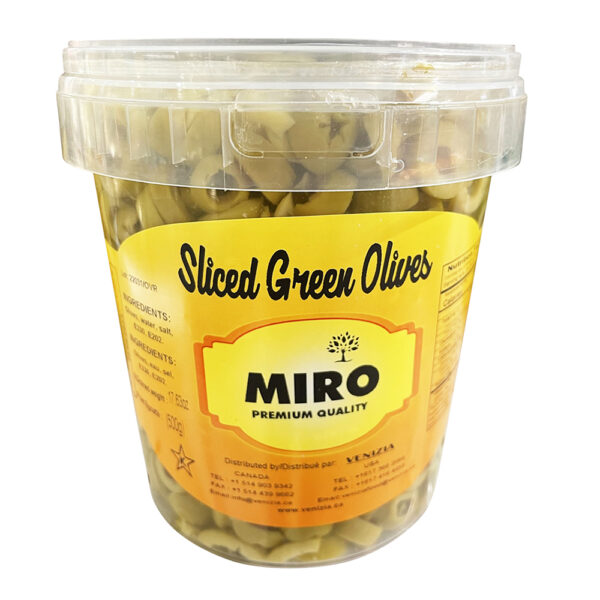 Olives vertes émiettées - Miro - 500 g