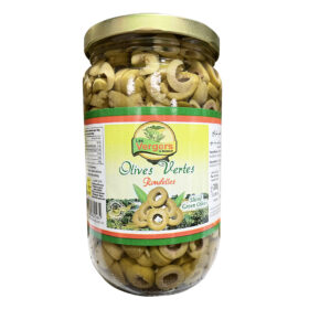 Olives vertes en rondelles - Les vergers de Marrakech - 300 g