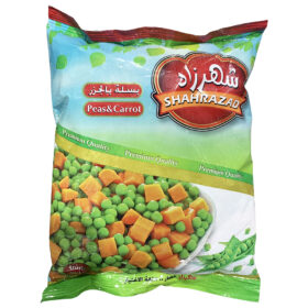 Pois et carottes surgelés - Shahrazad - 400 g