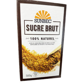 Sucre brut naturel - Sunbec - 500 g