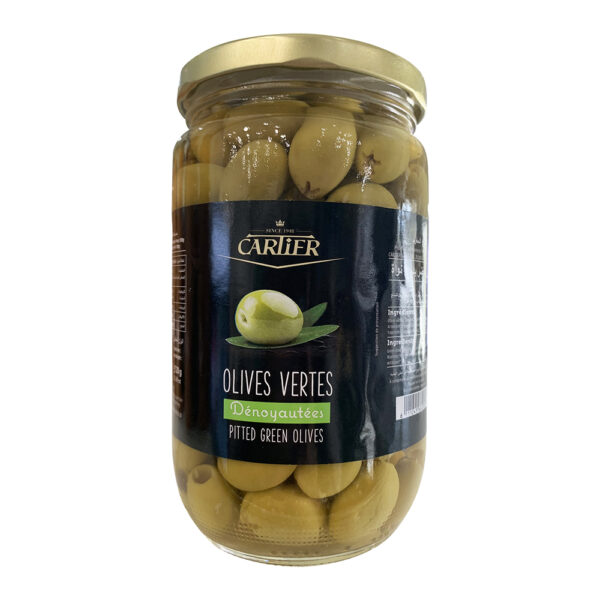 Olives vertes denoyautées – Cartier – 340 g