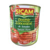 Double concentré de tomates - Sicam - 834 ml