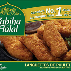 Languettes de poulet cuites - Zabiha Halal - 1.6 kg