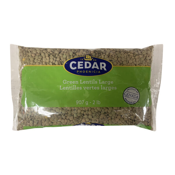 Lentilles vertes larges - Cedar - 907 g