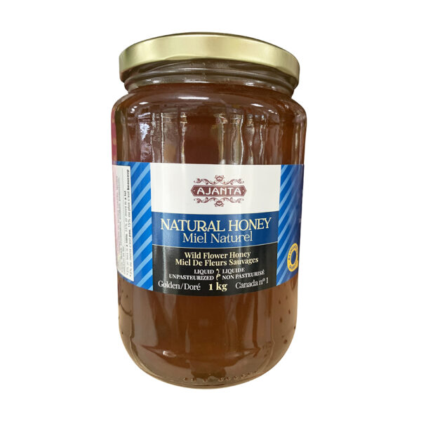 Miel doré de fleurs sauvages - Ajanta - 1 kg
