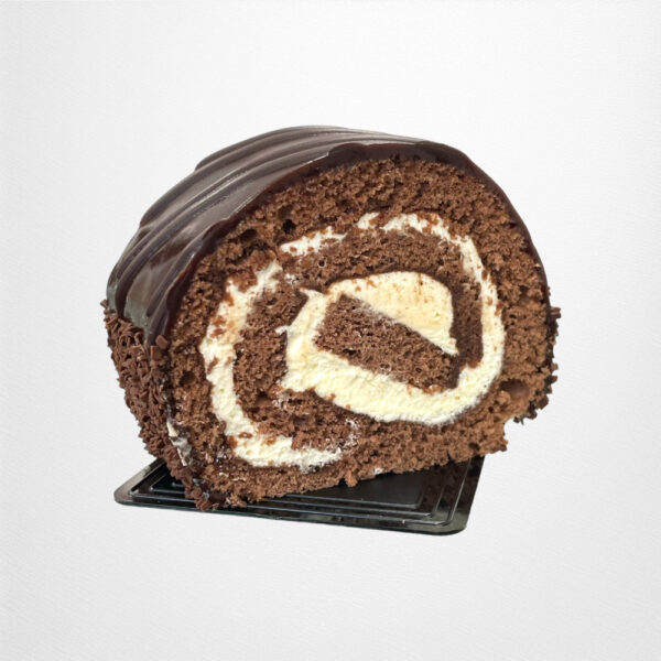 Gâteau roulé, Swiss Roll, au chocolat
