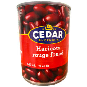 Haricots rouge foncé - Cedar - 540 ml