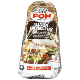 Pain à sandwich au blé entier Pom 675 g