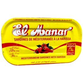 Sardines de méditerranée à la harissa - El Manar - 125 g