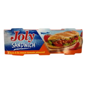 Thon sandwich å la sauce tomate pımentée Joly 3x80G